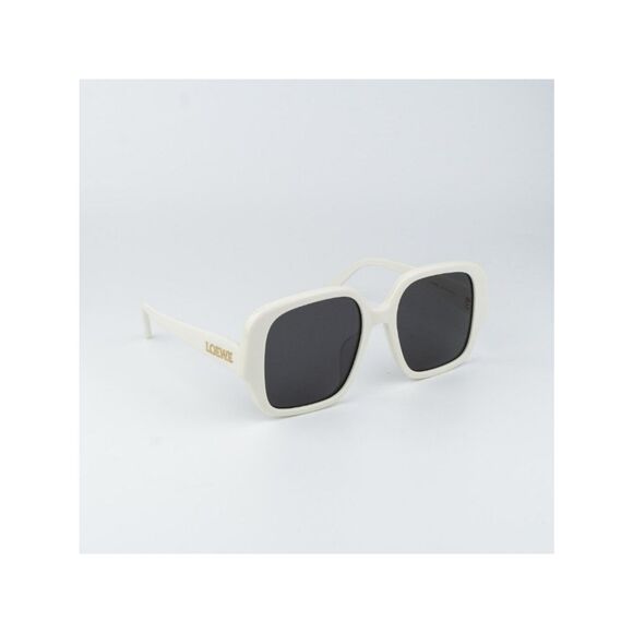 Loewe Women Sunglasses Ivory Smoke Square LW40134U 25A NEW AUTHENTIC main image 5